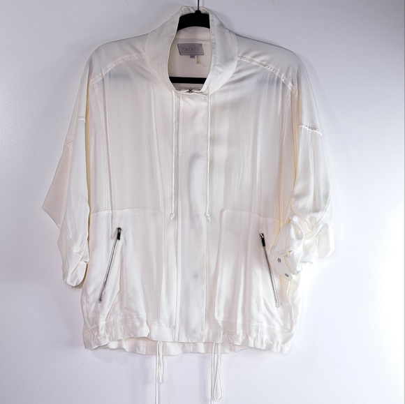 1. State White Anorak Jacket Size XS - Picture 3 of 16